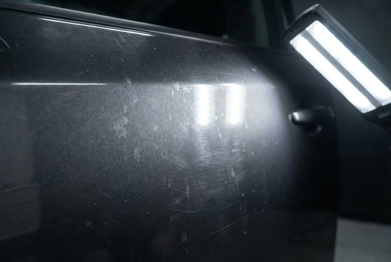 Vehicle before detailing